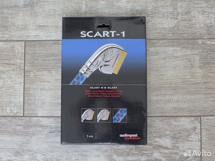 Цифровой USB Audioquest scart-1 для цап DAC кабель