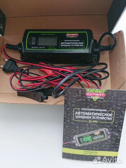 Зарядное устройство expert зу-300 6/12В 3,8А