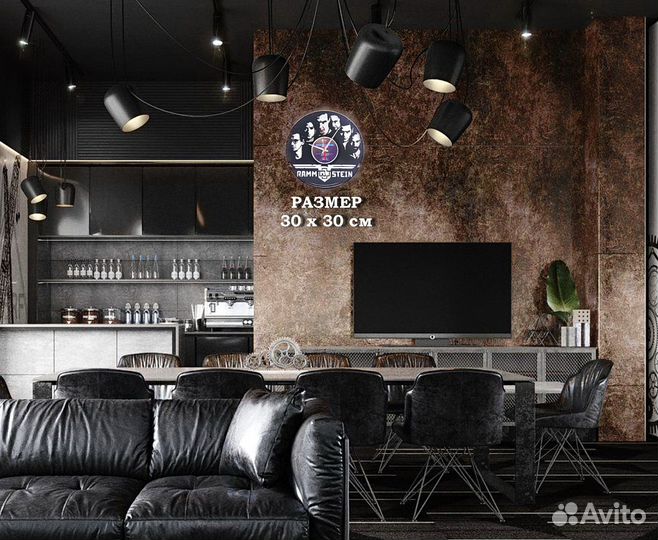 Настенные часы Раммштайн / Rammstein