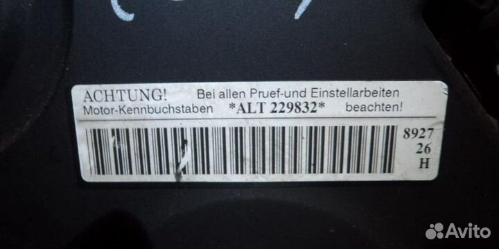 Двигатель Volkswagen Passat B5+ (рестайлинг) 2005г