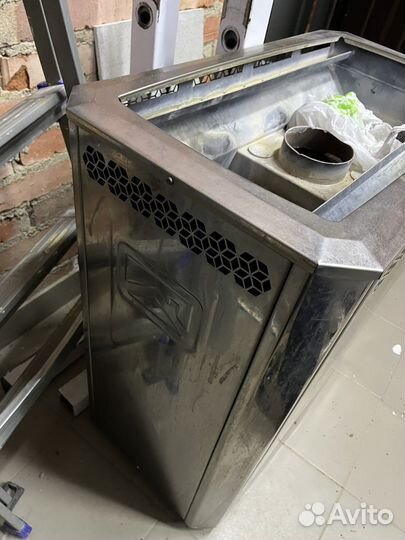 Газовая банная печь