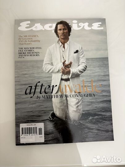 Журнал Esquire USA november 2022
