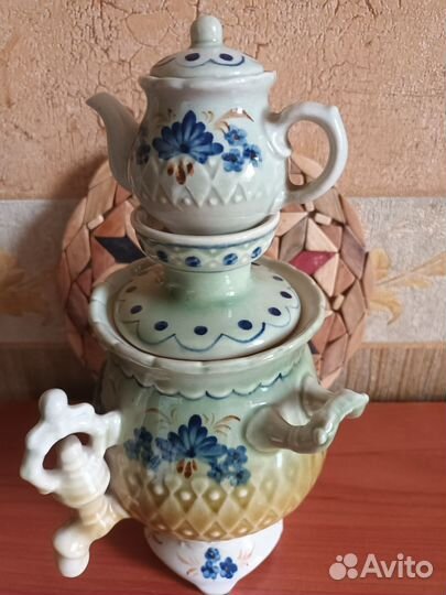 Самовар керамика СССР