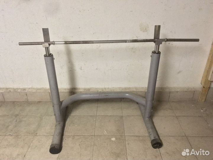 Стойка для штанги + гриф