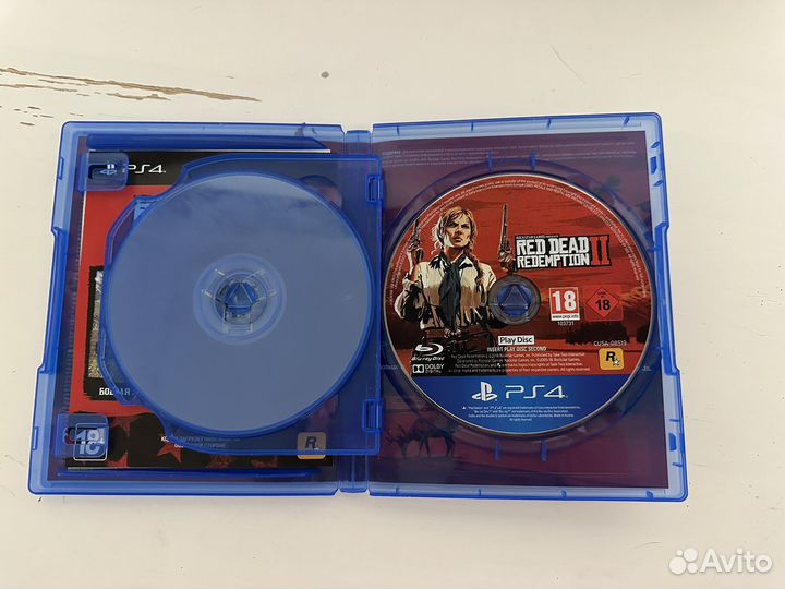Red Dead Redemption 2 ps4 диск