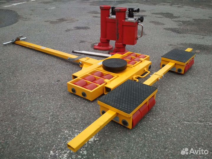 Аренда такелажных комплектов 24-34т с домкратами