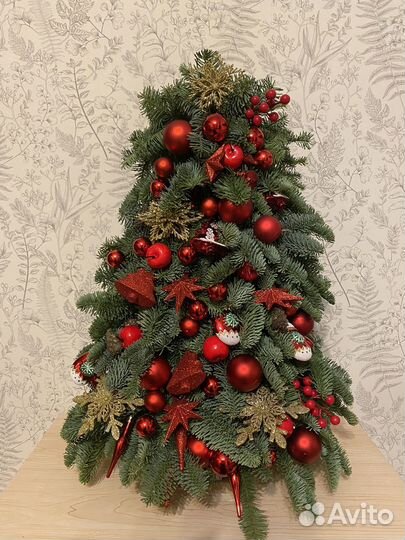 Новогодняя композиция и венок