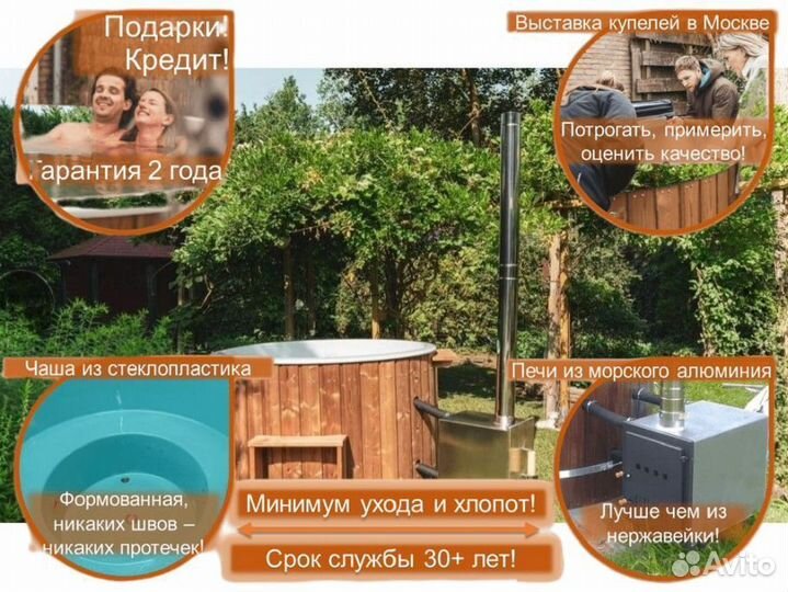 Купель с джакузи и подсветкой Z1162X/3