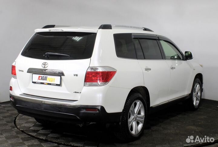 Toyota Highlander 3.5 AT, 2012, 244 000 км