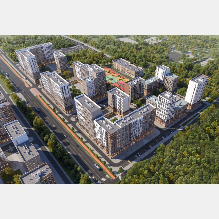 3-к. квартира, 74,1 м², 16/17 эт.