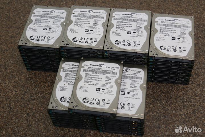 Гибридные sshd накопители Seagate 500Gb
