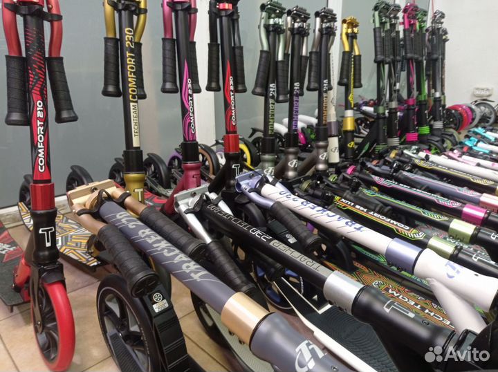 Самокат TT Новый городской взрослый детский