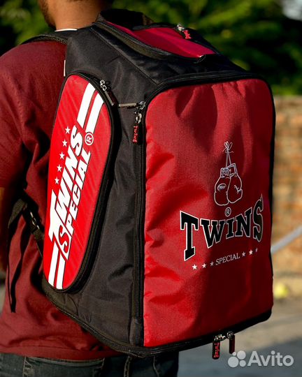 Рюкзак Twins красный
