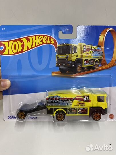 Hot wheels Scania Ralli truck