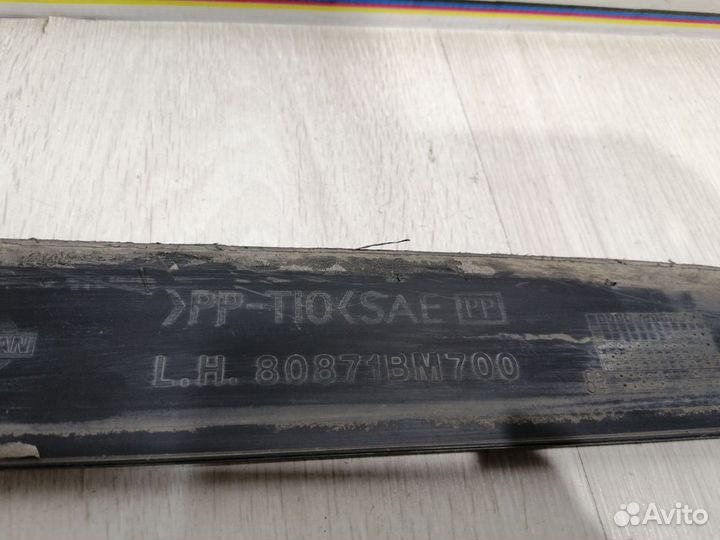 Накладка молдинг двери nissan almera N16 Лев