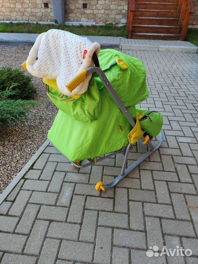 Санки коляска ника