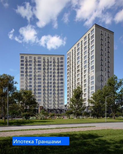 1-к. квартира, 40 м², 7/17 эт.