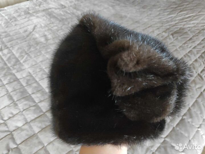 Шапка женская из норки