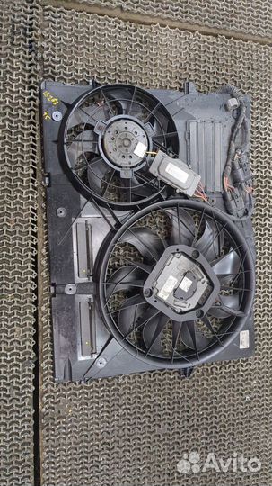 Вентилятор радиатора Volkswagen Touareg, 2005