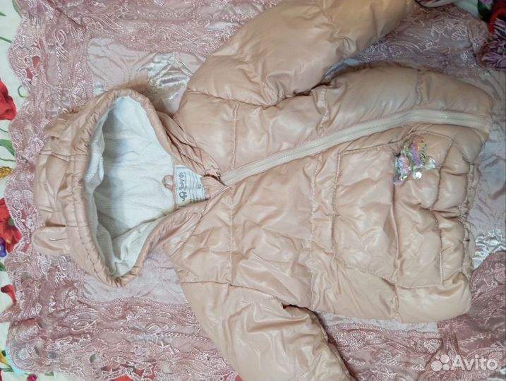 Детские вещи для девочки 80