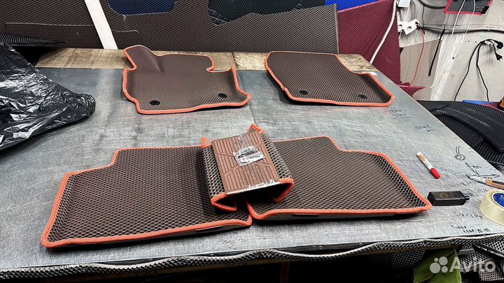 Eva ева эва коврики с бортами 3D