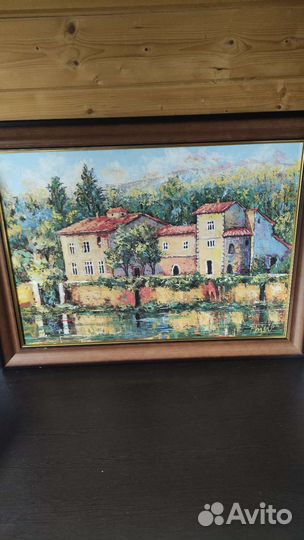 Картина маслом живопись пейзаж