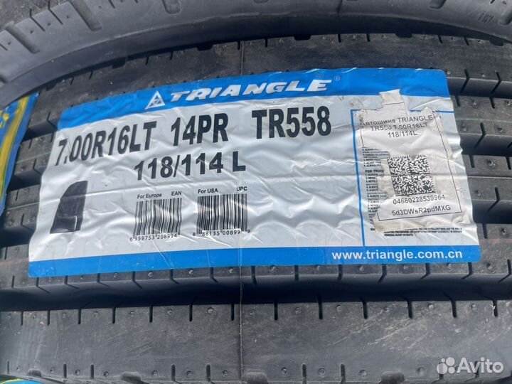 Triangle TR558 7.00 R16C 121N