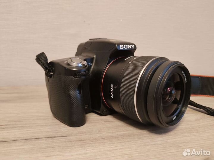 Зеркальный фотоаппарат sony alpha 33
