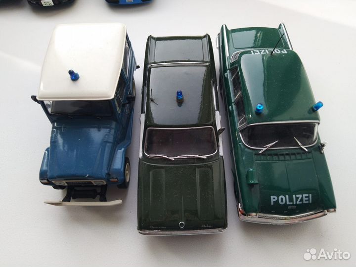 Полицейские машины мира автолегенды