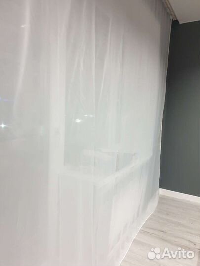 Тюль готовая новая
