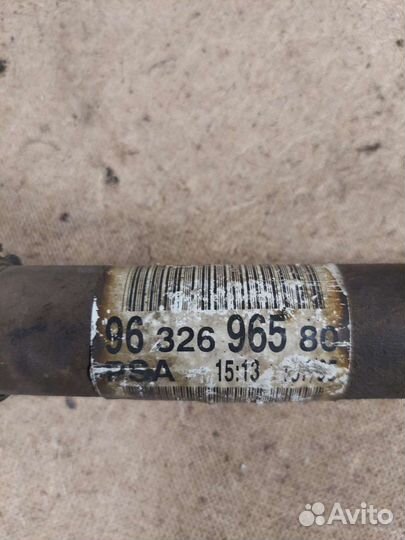 Привод левый citroen c5 2.0 АКПП