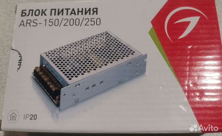 Блок питания ARS-200-24 (24V, 8.3A, 200W)