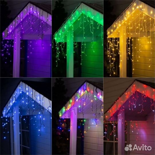 Гирлянда бахрома уличная IP65