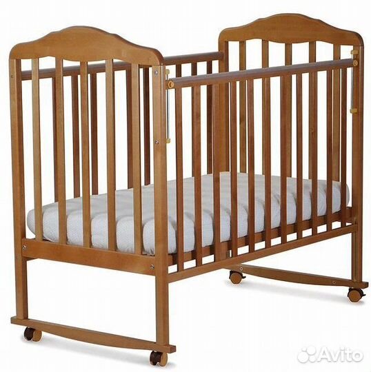 Детская кроватка скв Компани Березка 12011 качалка