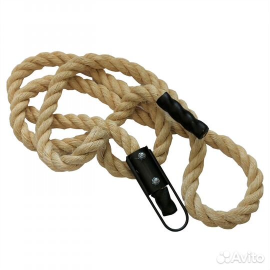 Канат для лазания (сизаль) D40 мм, 5 м profi-FIT