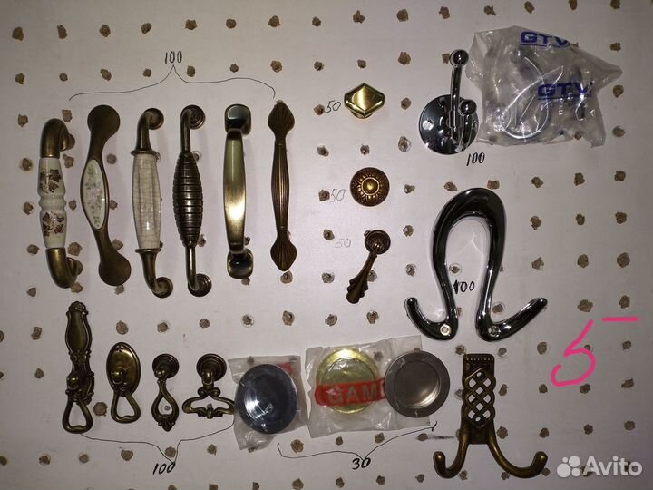 Мебельные ручки : стильные,классика,с стразами