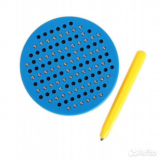 Планшет магнитный для рисования, круглый, на блист