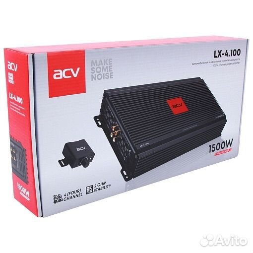Усилитель acv lx 4.100