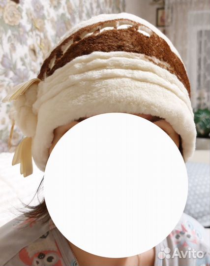 Шапка норковая женская