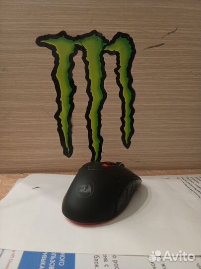 Мышка, беспроводная (Red Dragon)