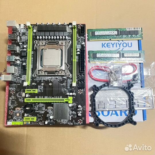 Продам комплект X79 Pro + E5 2650 V2+32 гб