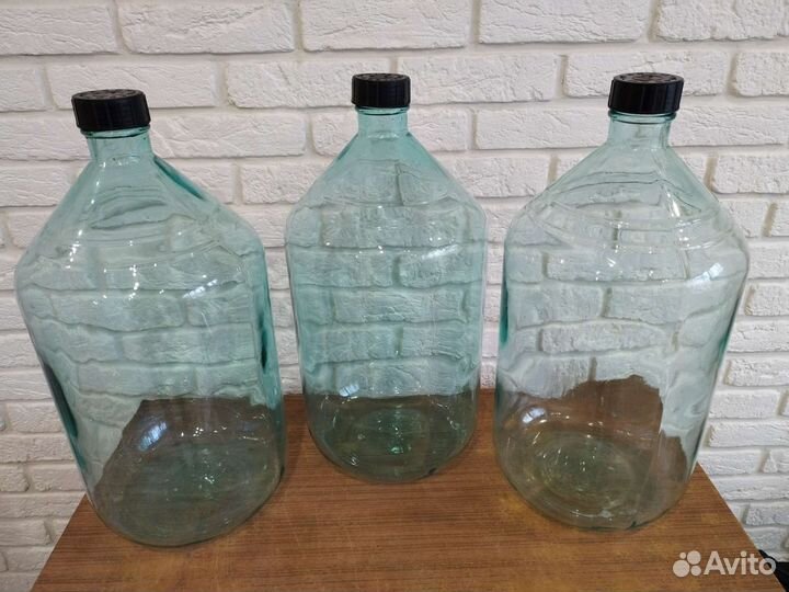 Бутыль стеклянная 20 литров