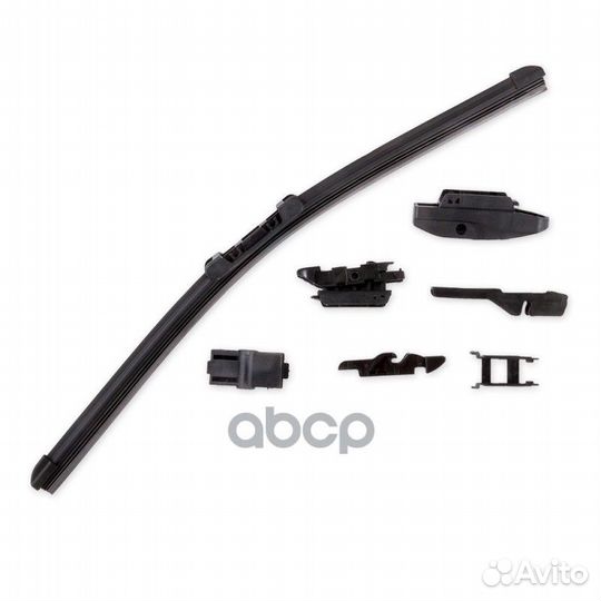 Щетка стеклоочистителя 410 мм бескаркасная 1 шт