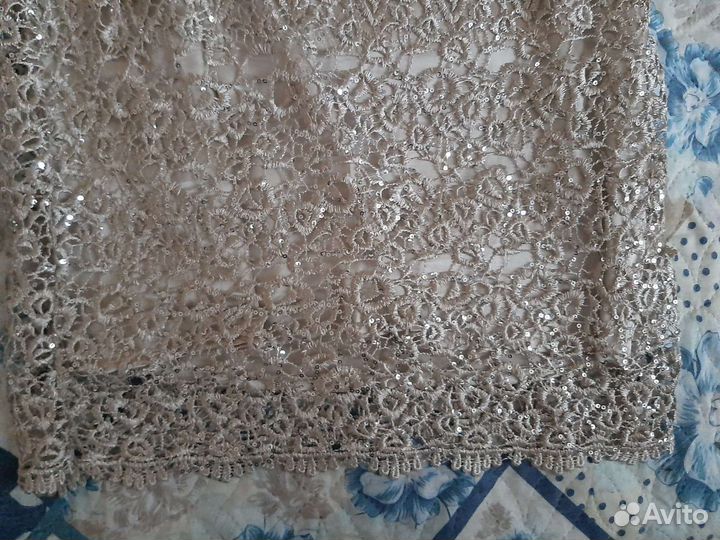 Платье с пайетками