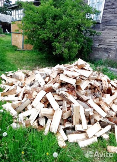 Дрова колотые сухие