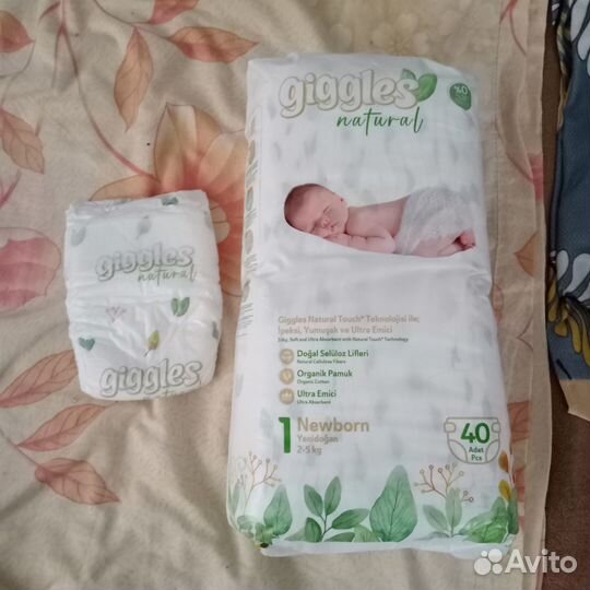 Памперсы детские размер 1