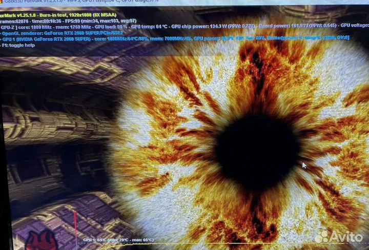 Видеокарта RTX 2060 Super 8Gb (Как 3060)