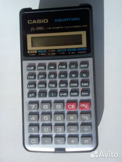 Калькулятор инженерный casio fx-100s