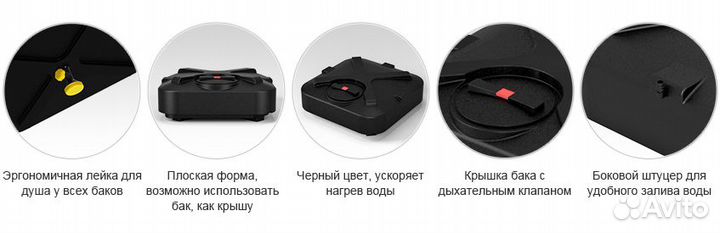 Бак для душа 250 л