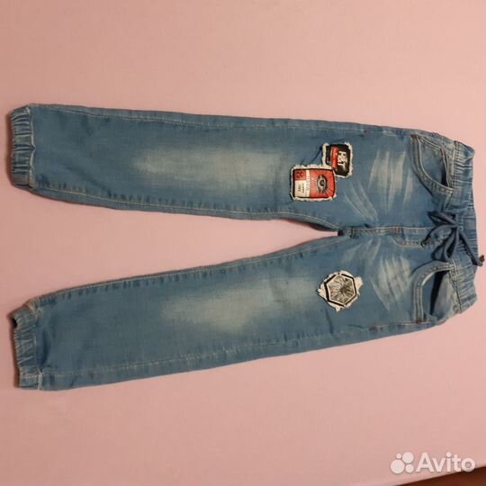 Джинсы для мальчика 110 116